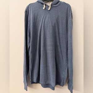 Mens Large Long Sleeve Marine Layer light weight hoodie #A800